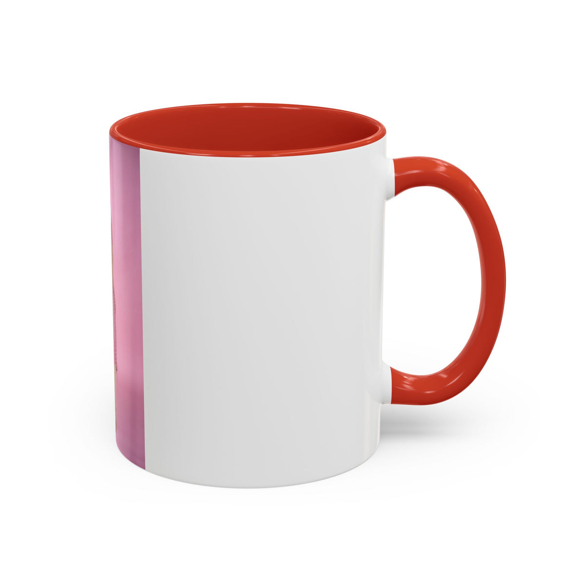 Vintage Pink Portrait Rose Golden Girls Inspired Coffee Mug — Quirky Photo Accent Mug (11/15oz)