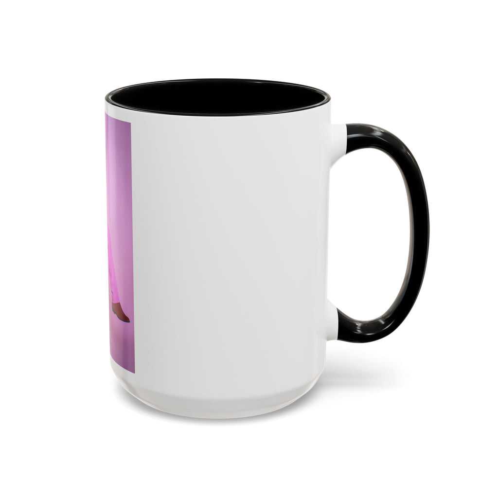 Vintage Blanche Golden Girls Inspired Portrait Accent Coffee Mug — Quirky Retro Kitchen Gift
