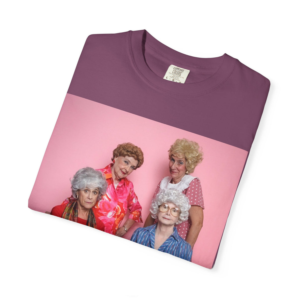 Golden Girls Inspired Photo T‑Shirt — Vintage TV Comedy Tee