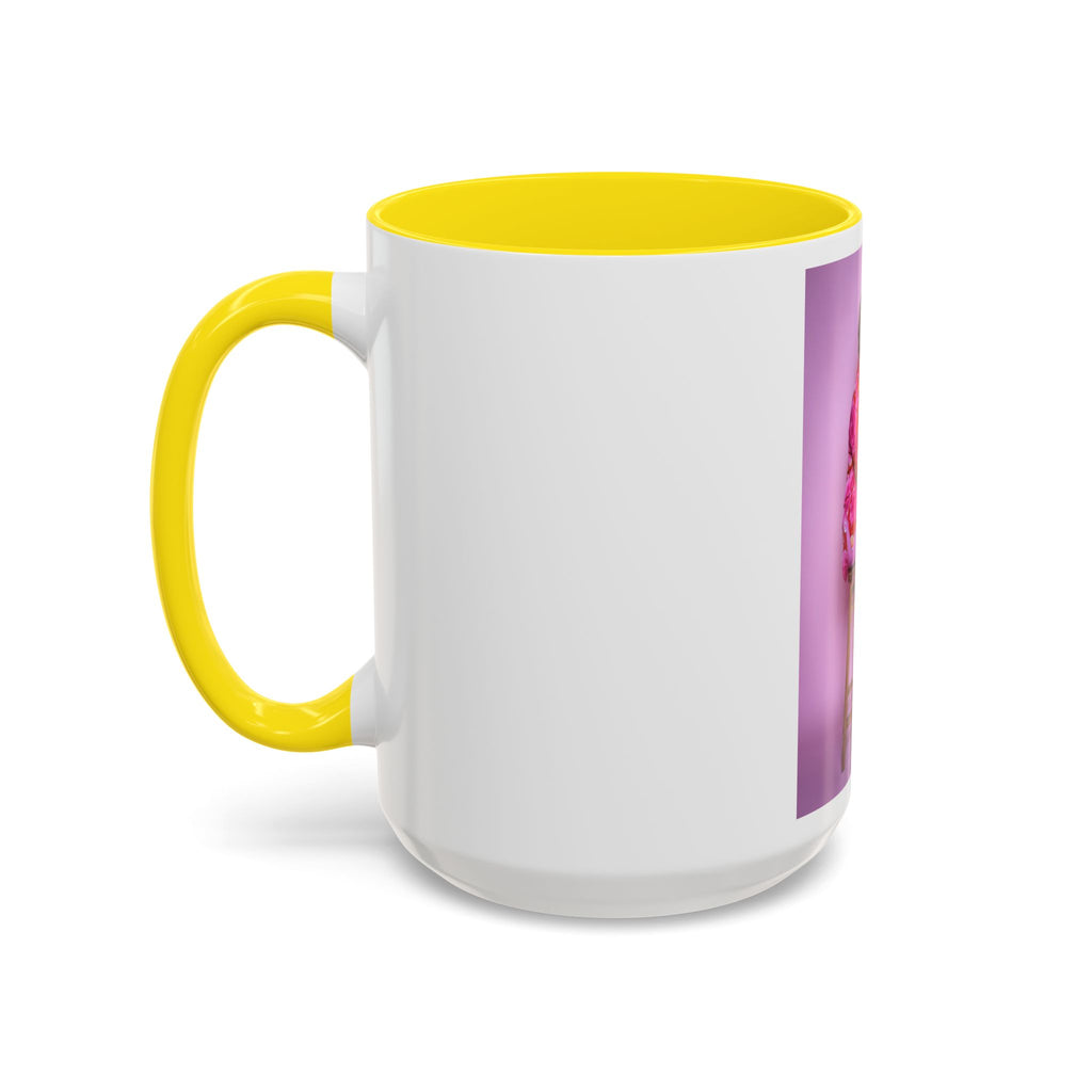 Vintage Blanche Golden Girls Inspired Portrait Accent Coffee Mug — Quirky Retro Kitchen Gift