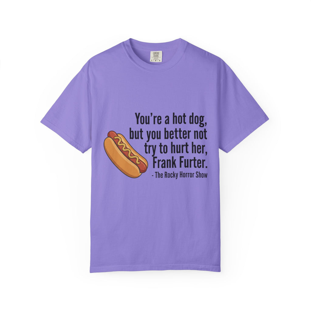 Rocky Horror 'You're a Hot Dog' Graphic Tee — Funny Movie Quote T-Shirt