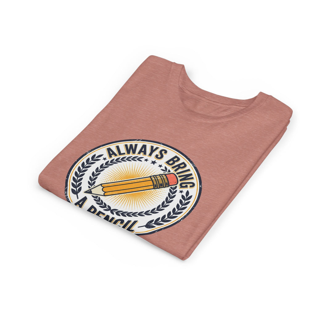 Always Bring a Pencil Youth T-Shirt — Back-to-School Graphic Tee