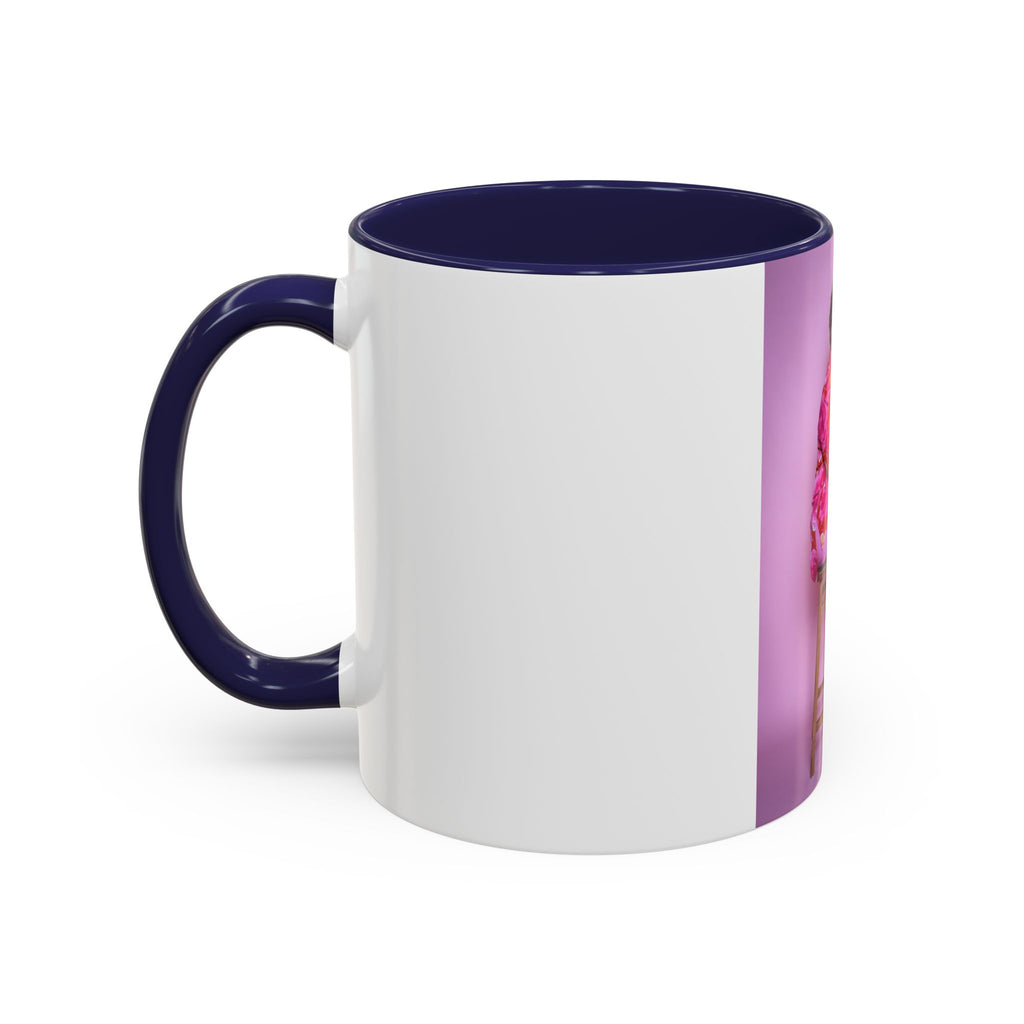 Vintage Blanche Golden Girls Inspired Portrait Accent Coffee Mug — Quirky Retro Kitchen Gift