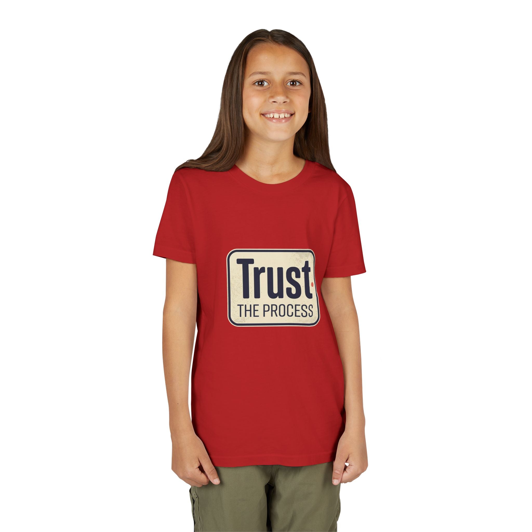 Trust the Process Youth T‑Shirt — Inspirational Short Sleeve Tee for Kids