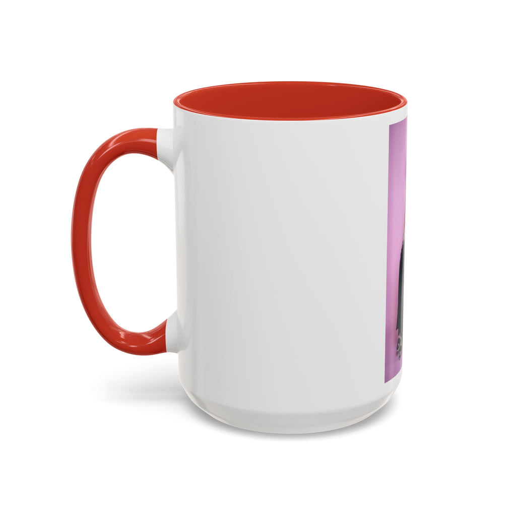 Vintage Dorothy Golden Girls Inspired Portrait Accent Coffee Mug — Quirky Retro Kitchen Gift