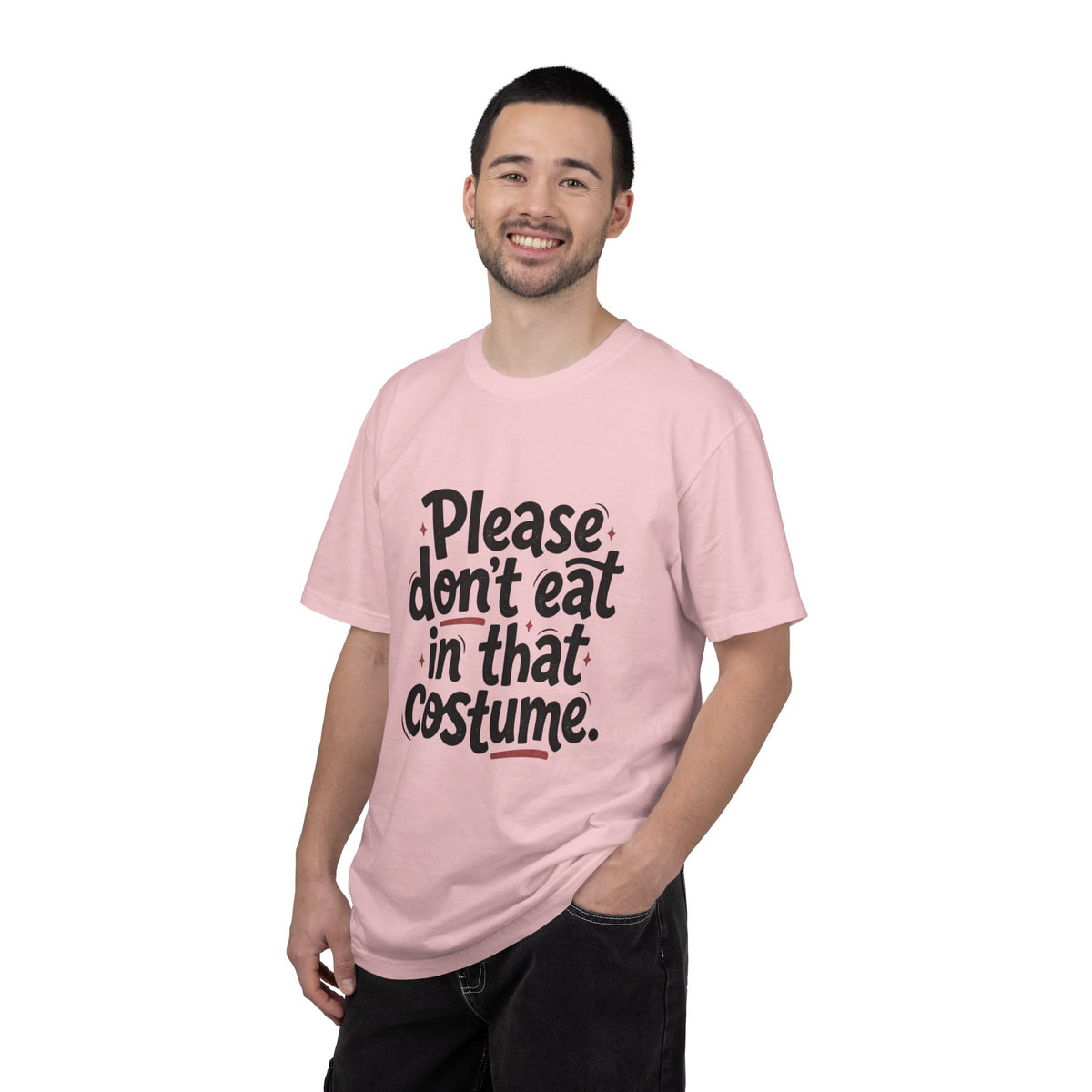 Please Don't Eat in That Costume T-Shirt — Funny Halloween Costume Shirt
