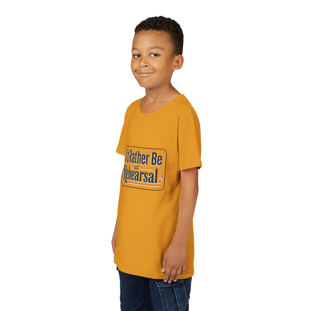 I'd Rather Be At Rehearsal Youth Tee