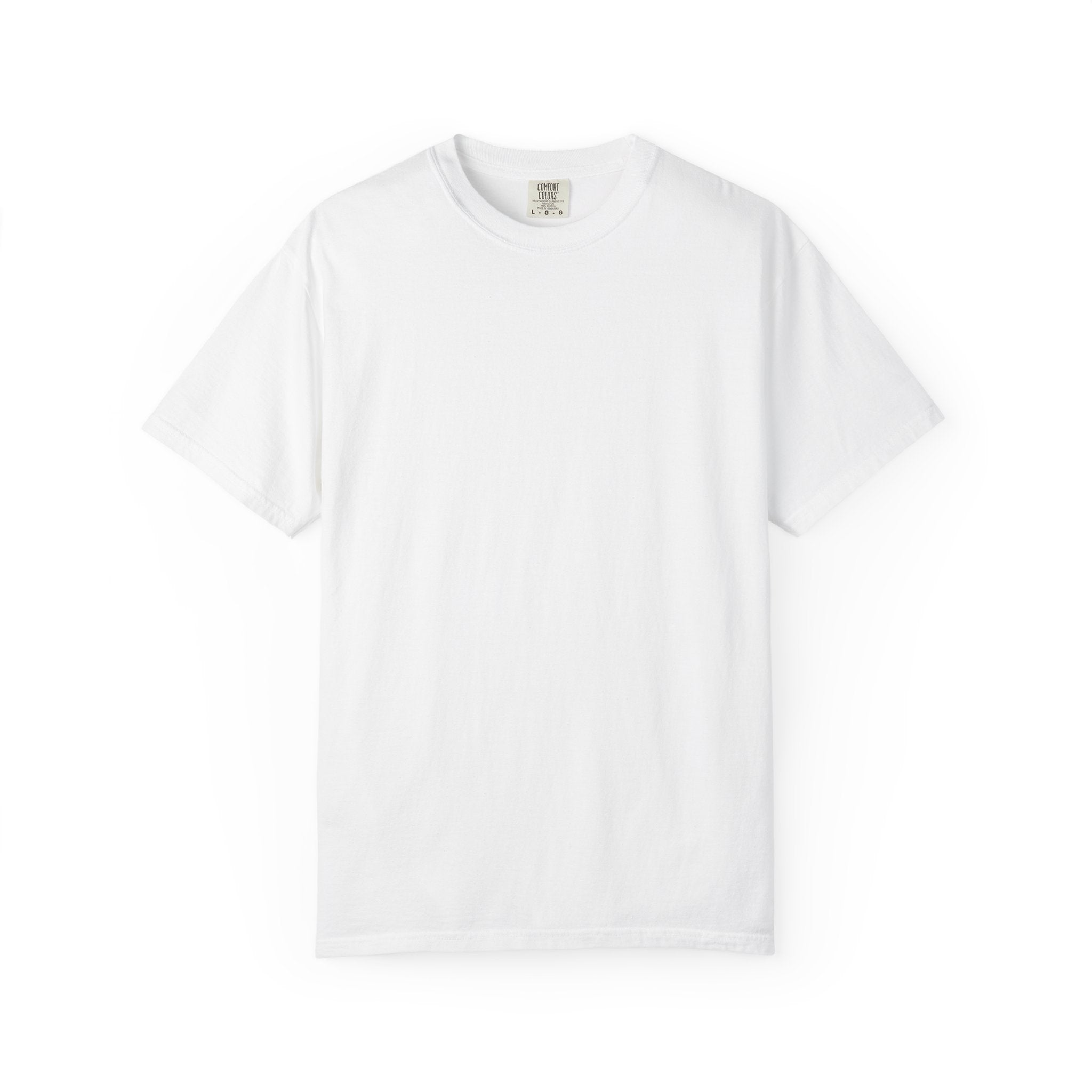 Classic White Tee — Unisex Garment-Dyed T-Shirt