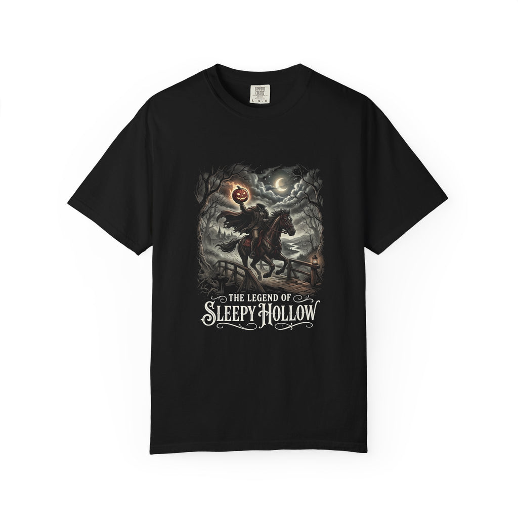 Horseman Night Rider T-Shirt — Vintage Gothic Halloween Graphic Tee
