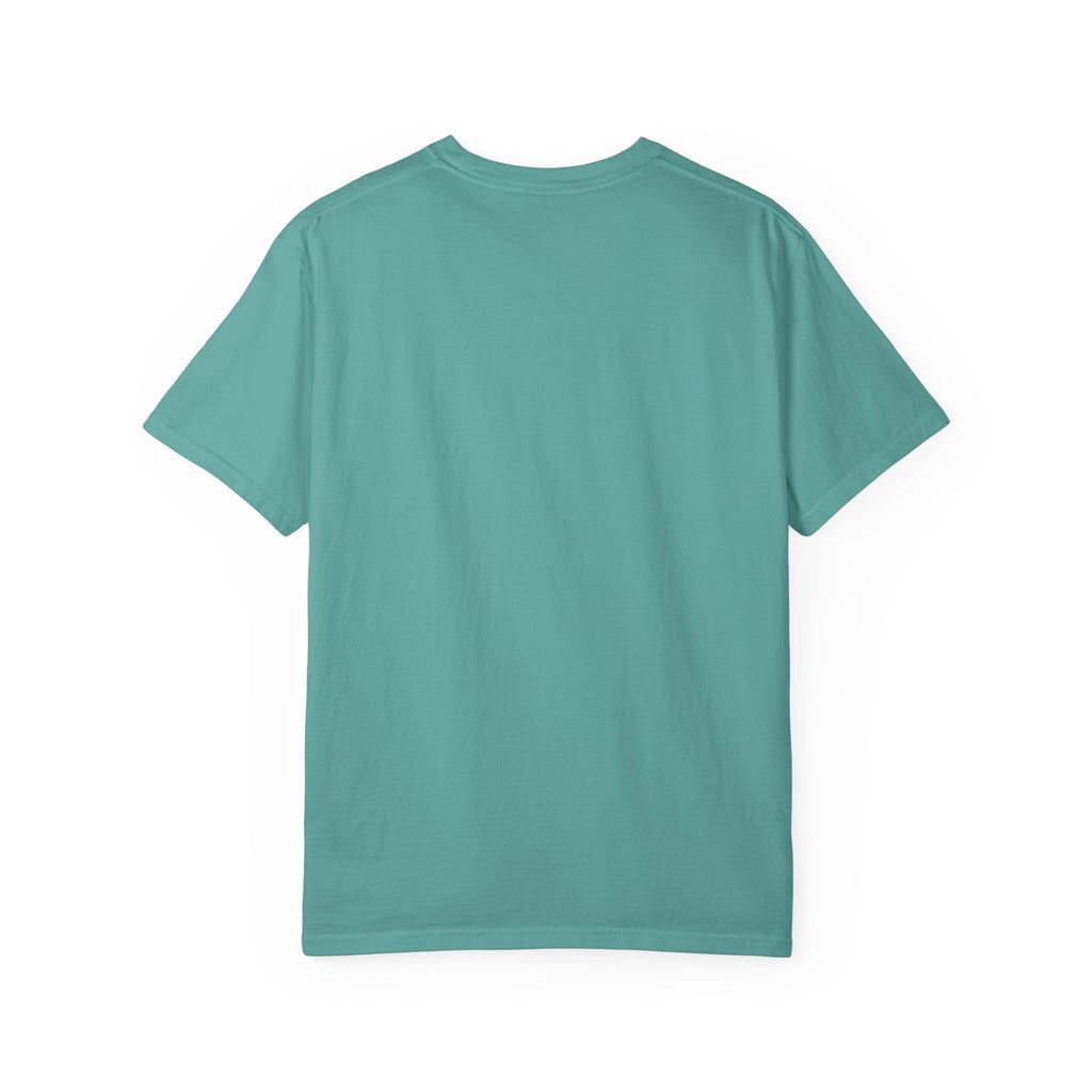 Coffee & Cue Lines T-Shirt — "Powered by Coffee & Cue Lines"