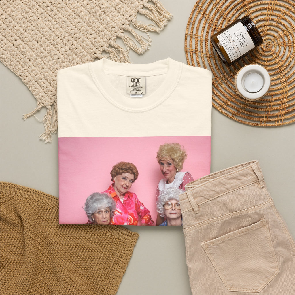 Golden Girls Inspired Photo T‑Shirt — Vintage TV Comedy Tee