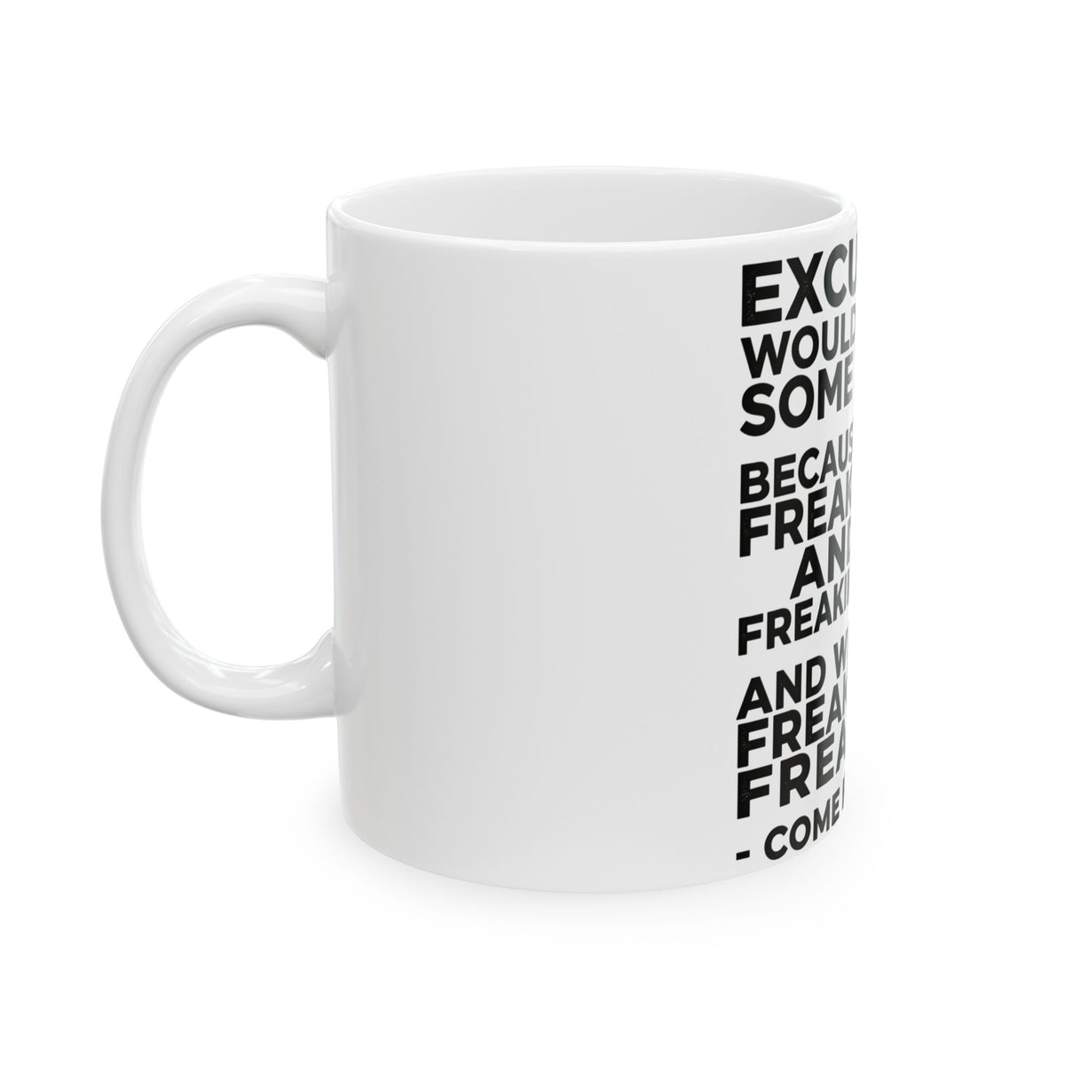 Ceramic Mug — "Excuse Me, Would You Like Some Xanax?" Funny Anxiety Quote Coffee Cup