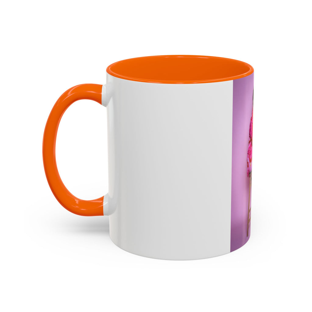 Vintage Blanche Golden Girls Inspired Portrait Accent Coffee Mug — Quirky Retro Kitchen Gift