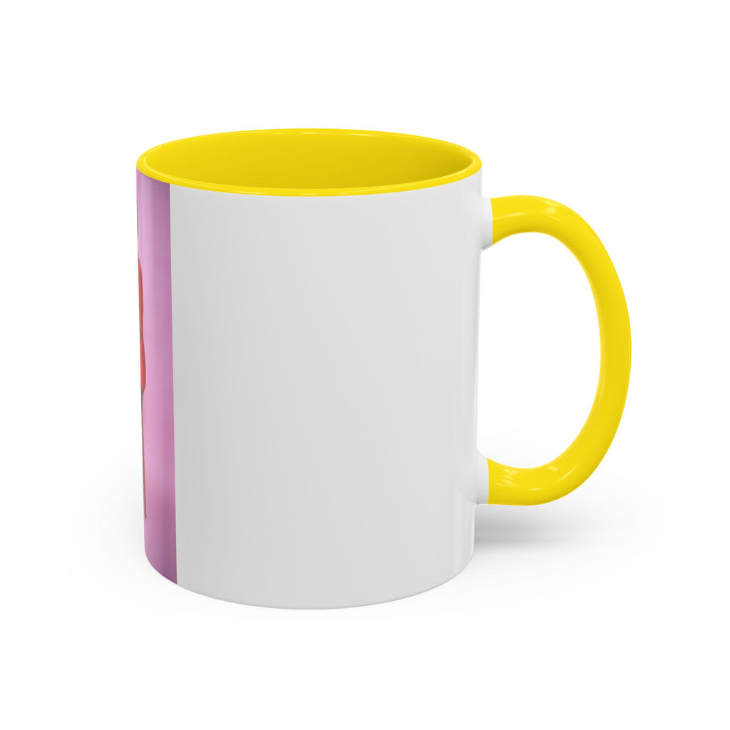 Vintage Dorothy Golden Girls Inspired Portrait Accent Coffee Mug — Quirky Retro Kitchen Gift