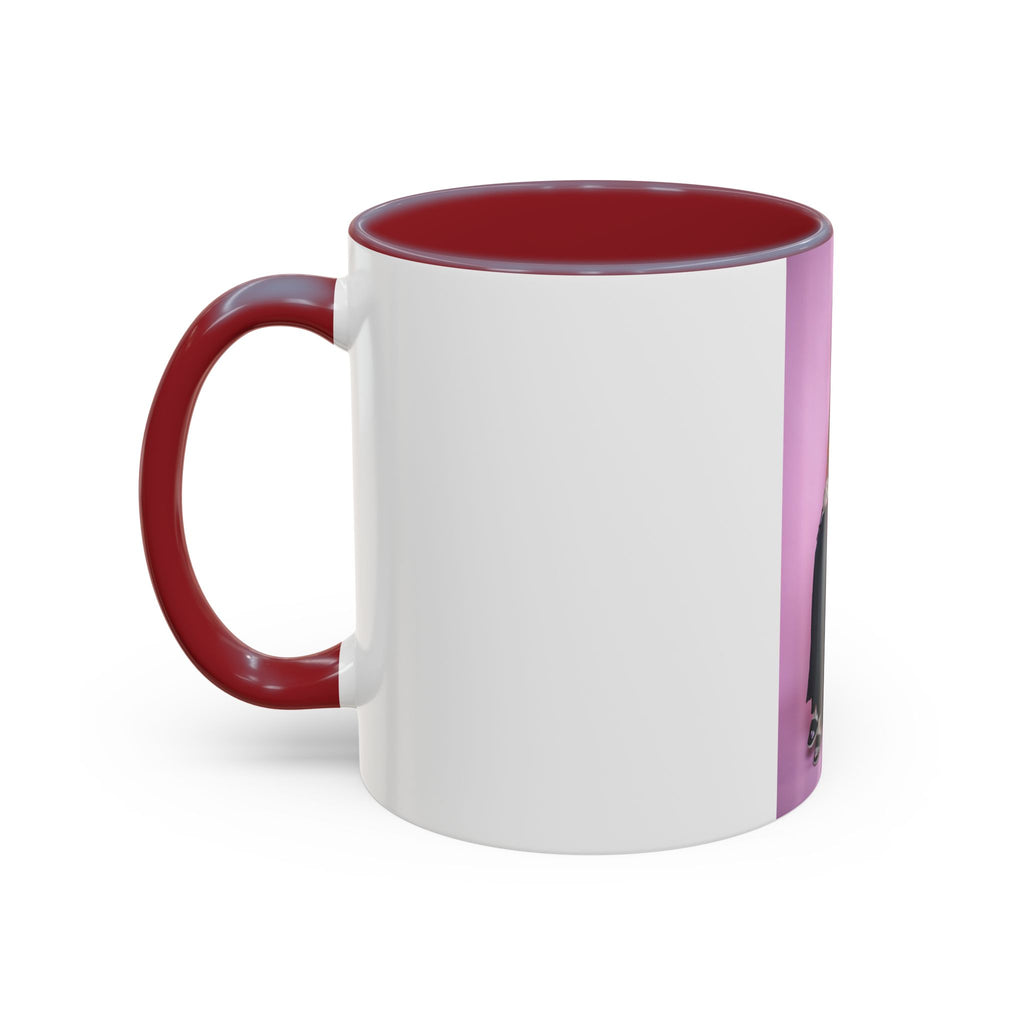Vintage Dorothy Golden Girls Inspired Portrait Accent Coffee Mug — Quirky Retro Kitchen Gift