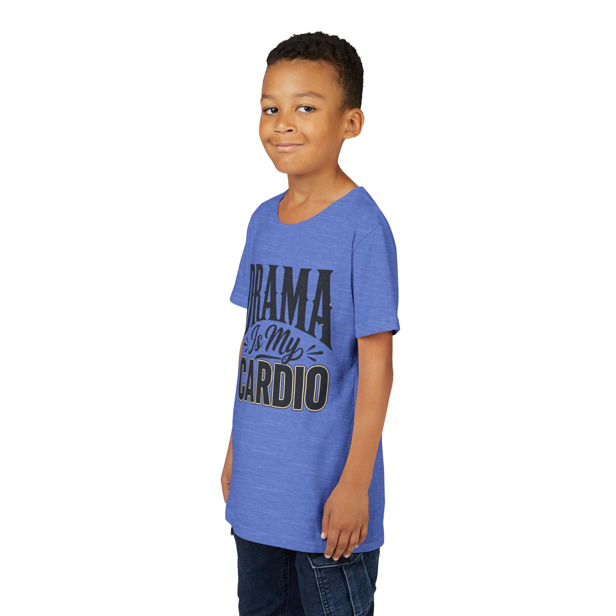 Drama Is My Cardio Youth T‑Shirt — Funny Theatre Kid Tee