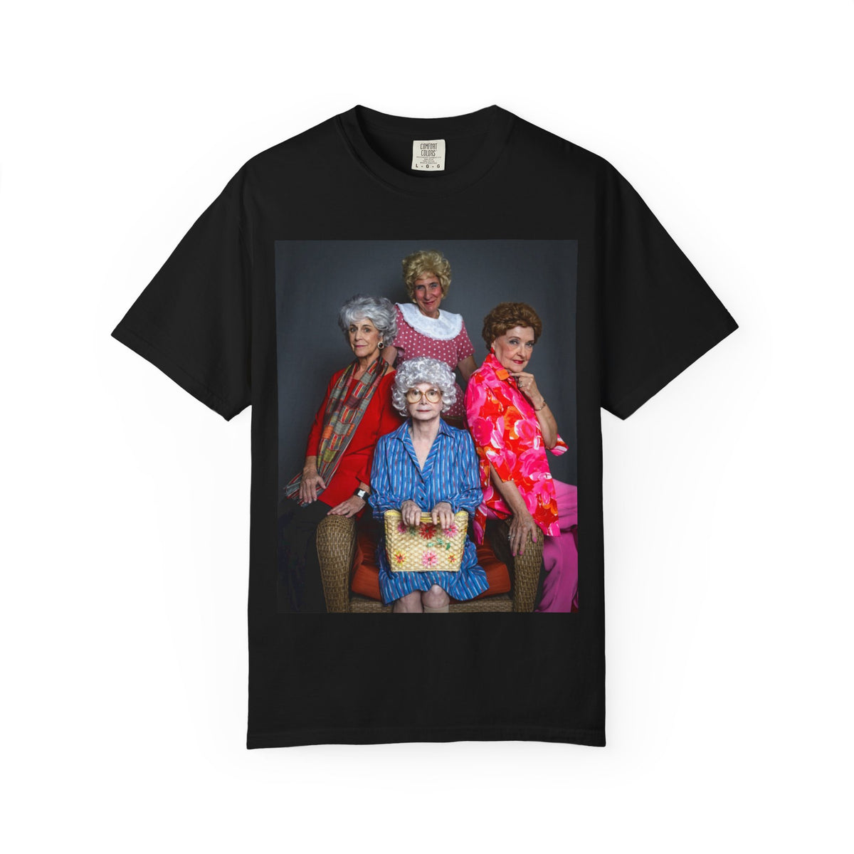 Golden Girls Inspired Photo T‑Shirt — Vintage TV Comedy Tee