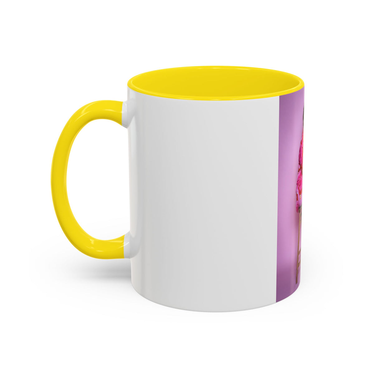 Vintage Blanche Golden Girls Inspired Portrait Accent Coffee Mug — Quirky Retro Kitchen Gift