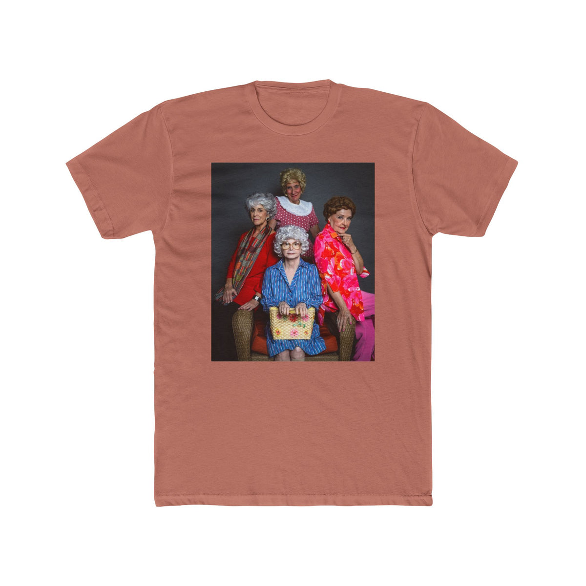 Golden Girls Inspired Retro Photo T‑Shirt — Vintage TV Comedy Cast Tee