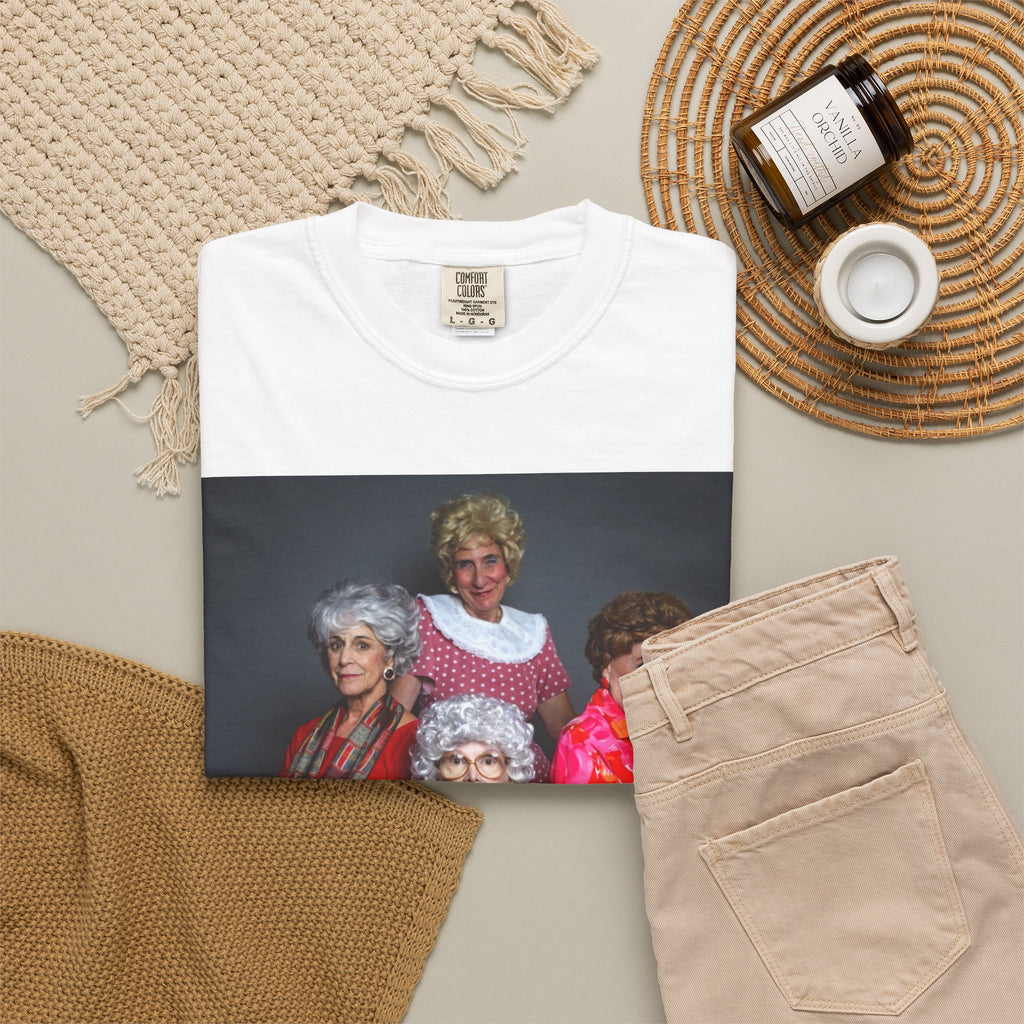 Golden Girls Inspired Photo T‑Shirt — Vintage TV Comedy Tee