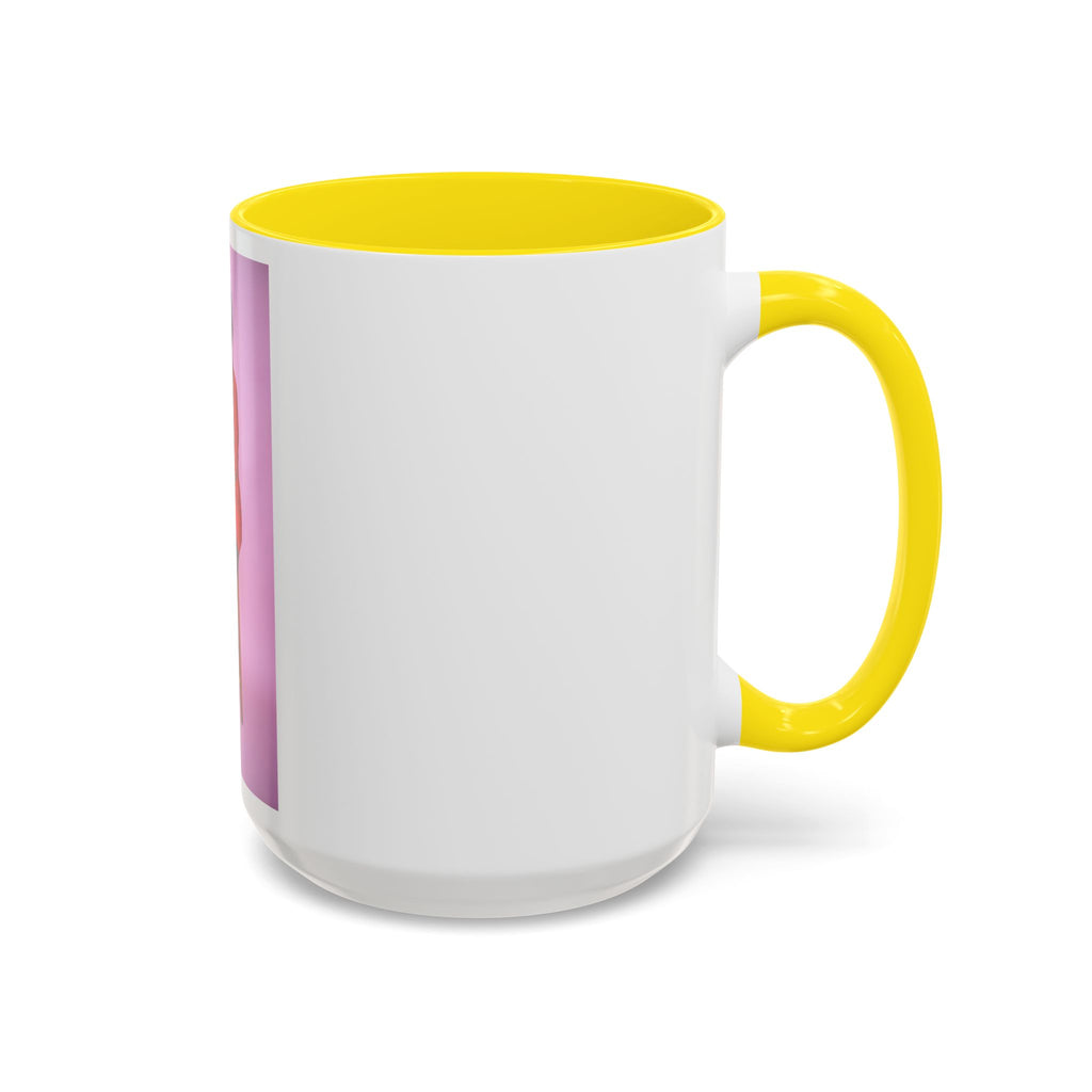 Vintage Dorothy Golden Girls Inspired Portrait Accent Coffee Mug — Quirky Retro Kitchen Gift