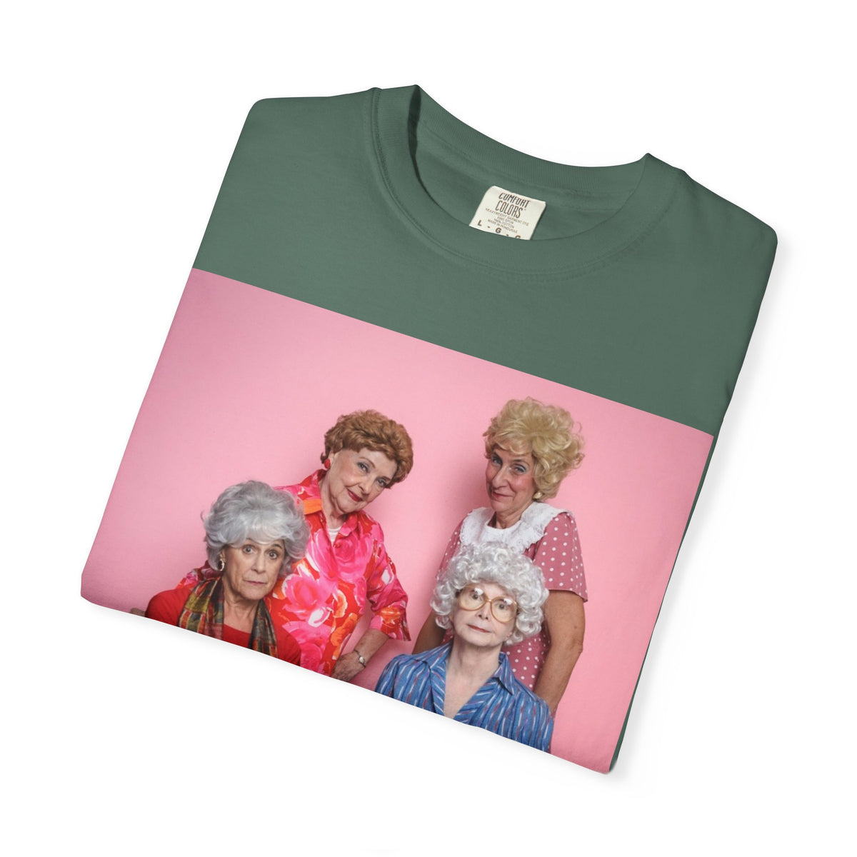 Golden Girls Inspired Photo T‑Shirt — Vintage TV Comedy Tee