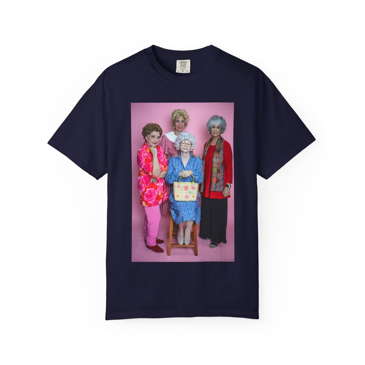 Golden Girls Inspired Photo T‑Shirt — Vintage TV Comedy Tee