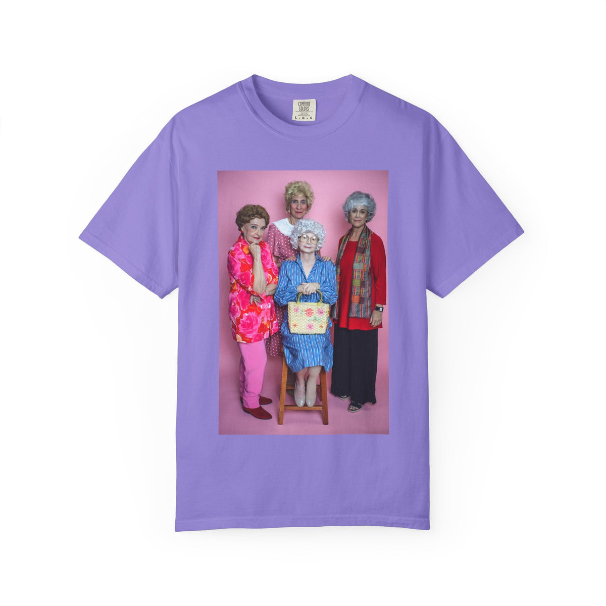 Golden Girls Inspired Photo T‑Shirt — Vintage TV Comedy Tee