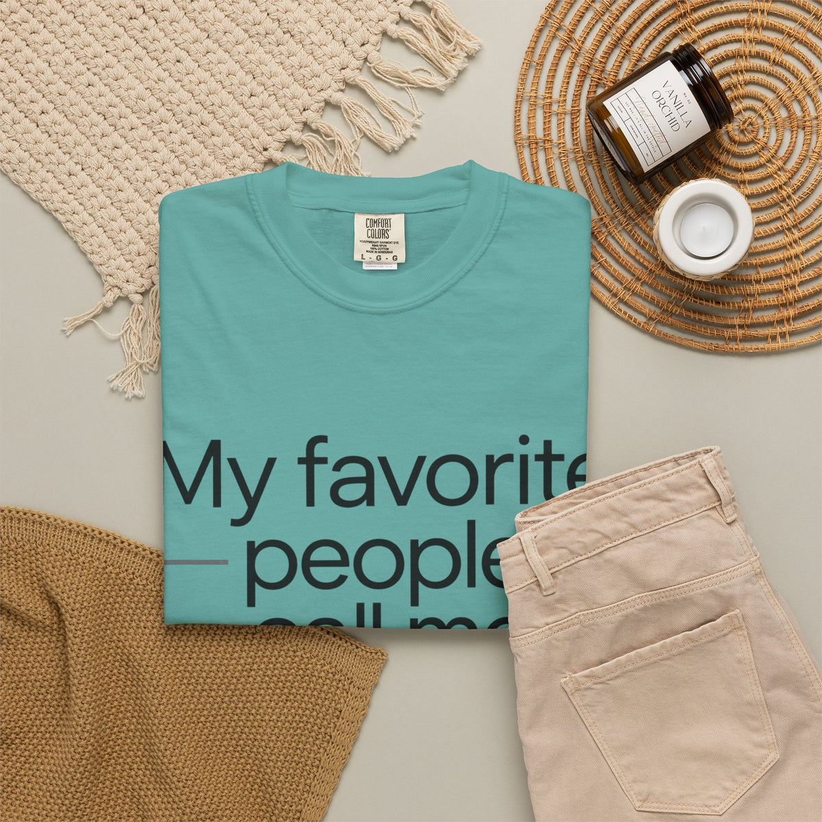 “My Favorite People Call Me Meme” Grandma T-Shirt