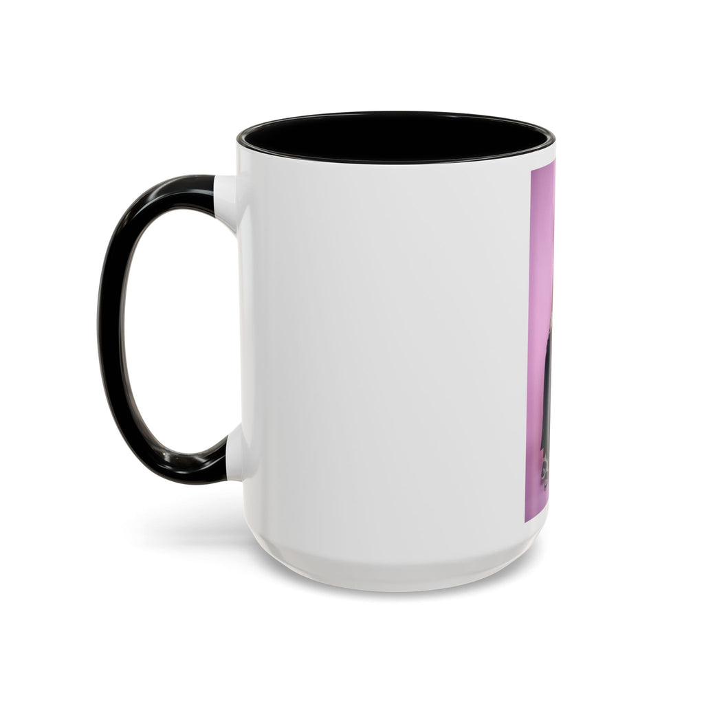 Vintage Dorothy Golden Girls Inspired Portrait Accent Coffee Mug — Quirky Retro Kitchen Gift