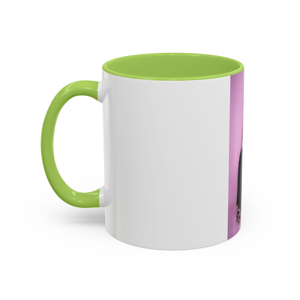 Vintage Dorothy Golden Girls Inspired Portrait Accent Coffee Mug — Quirky Retro Kitchen Gift