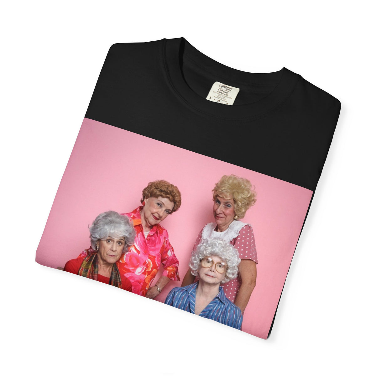 Golden Girls Inspired Photo T‑Shirt — Vintage TV Comedy Tee