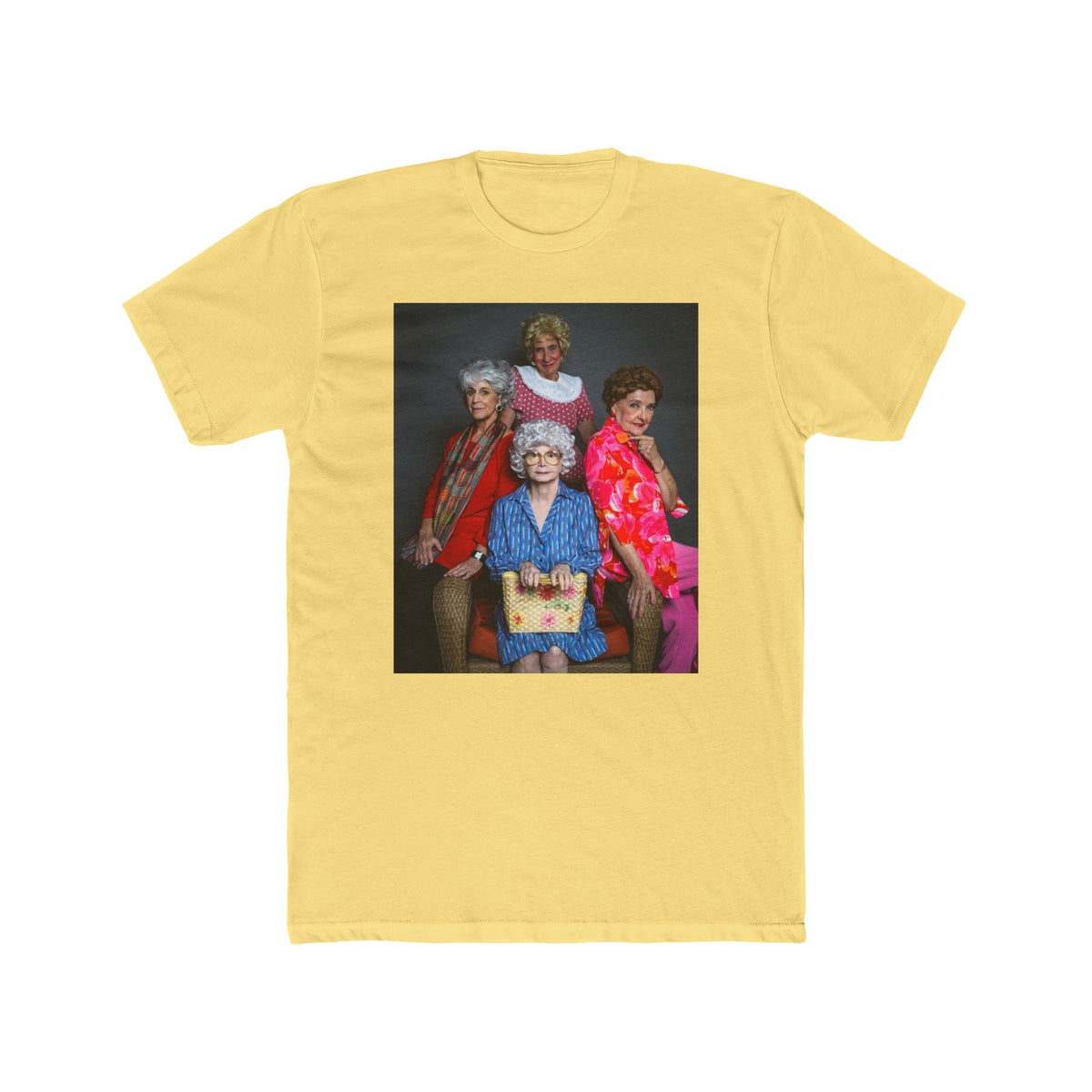 Golden Girls Inspired Retro Photo T‑Shirt — Vintage TV Comedy Cast Tee