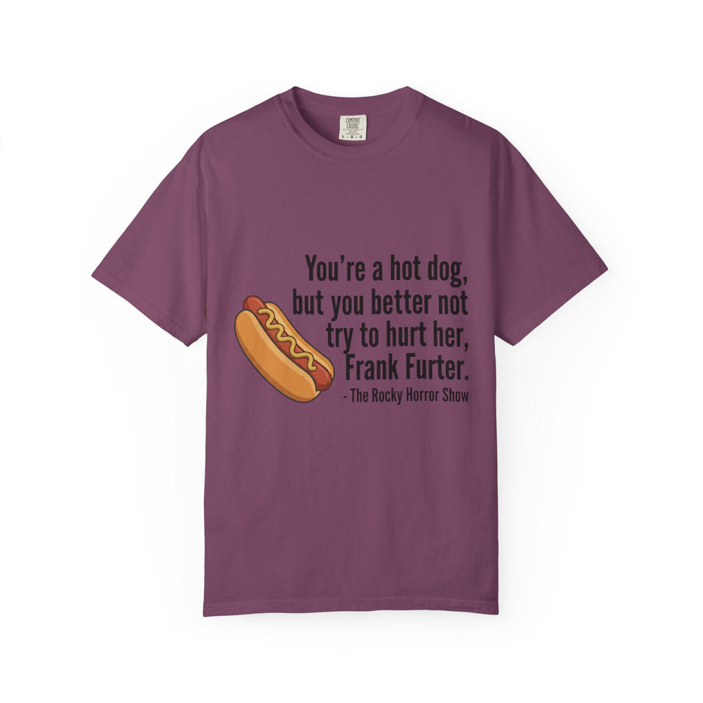 Rocky Horror 'You're a Hot Dog' Graphic Tee — Funny Movie Quote T-Shirt
