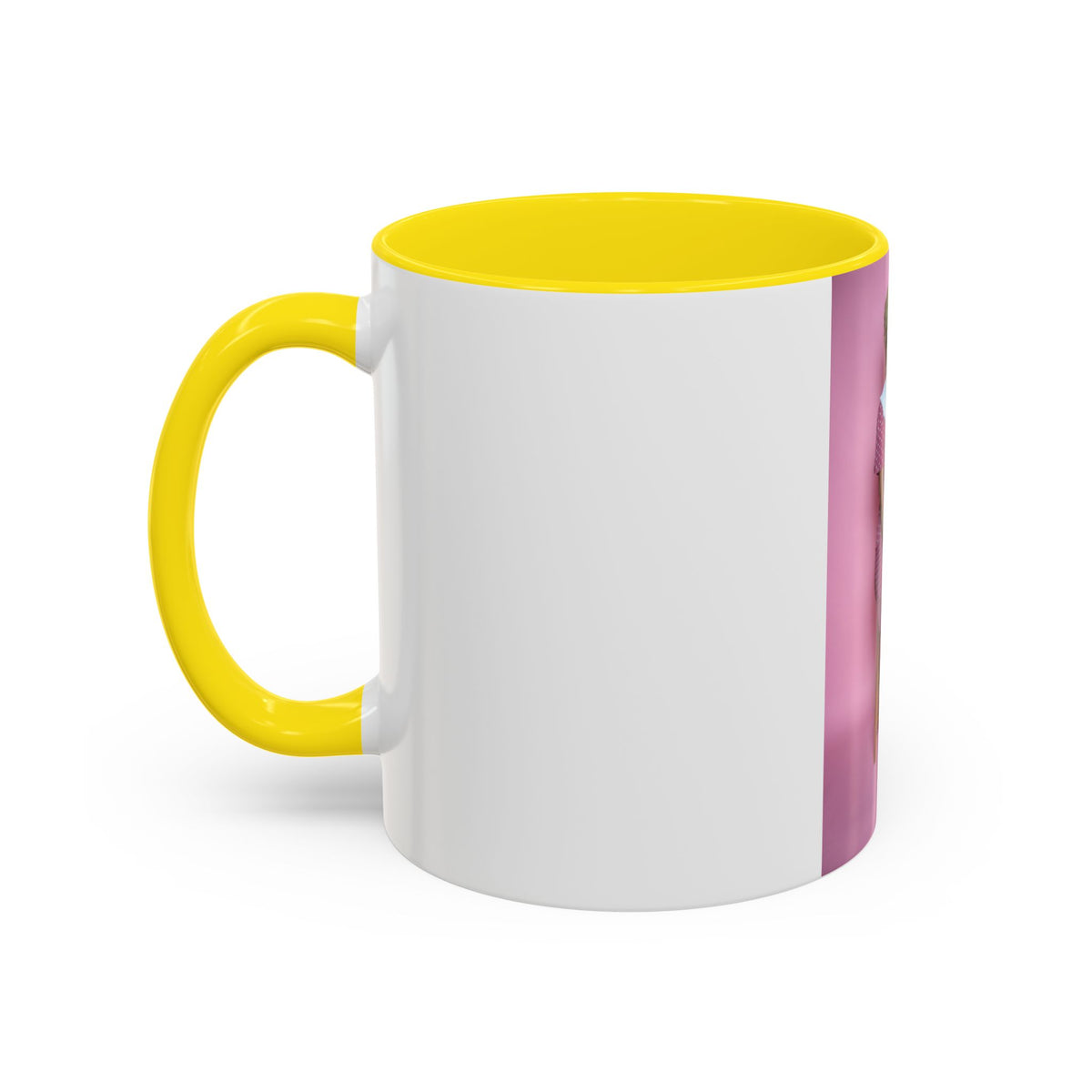 Vintage Pink Portrait Rose Golden Girls Inspired Coffee Mug — Quirky Photo Accent Mug (11/15oz)