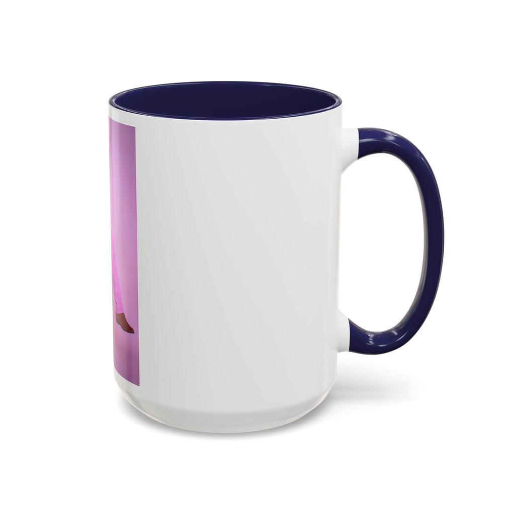 Vintage Blanche Golden Girls Inspired Portrait Accent Coffee Mug — Quirky Retro Kitchen Gift