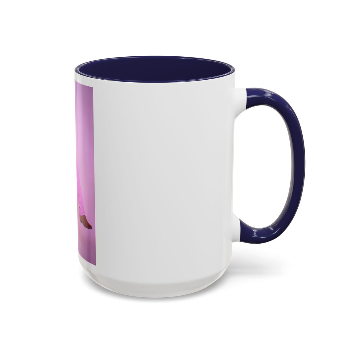 Vintage Blanche Golden Girls Inspired Portrait Accent Coffee Mug — Quirky Retro Kitchen Gift