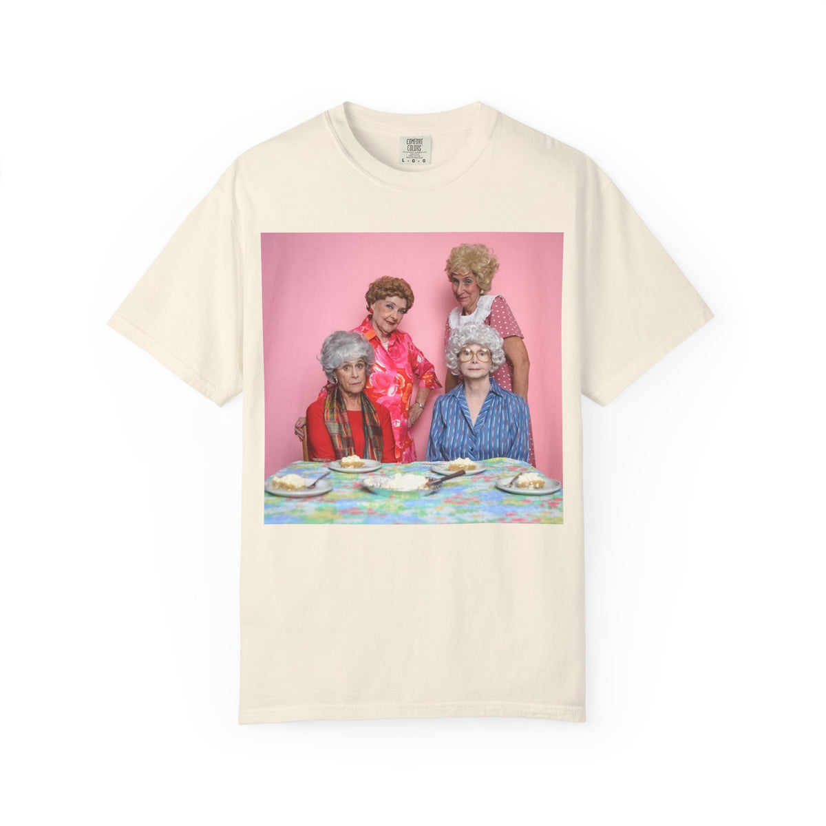 Golden Girls Inspired Photo T‑Shirt — Vintage TV Comedy Tee