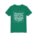 Wicked 'Because I Knew You, I Have Been Changed For Good' Youth Tee