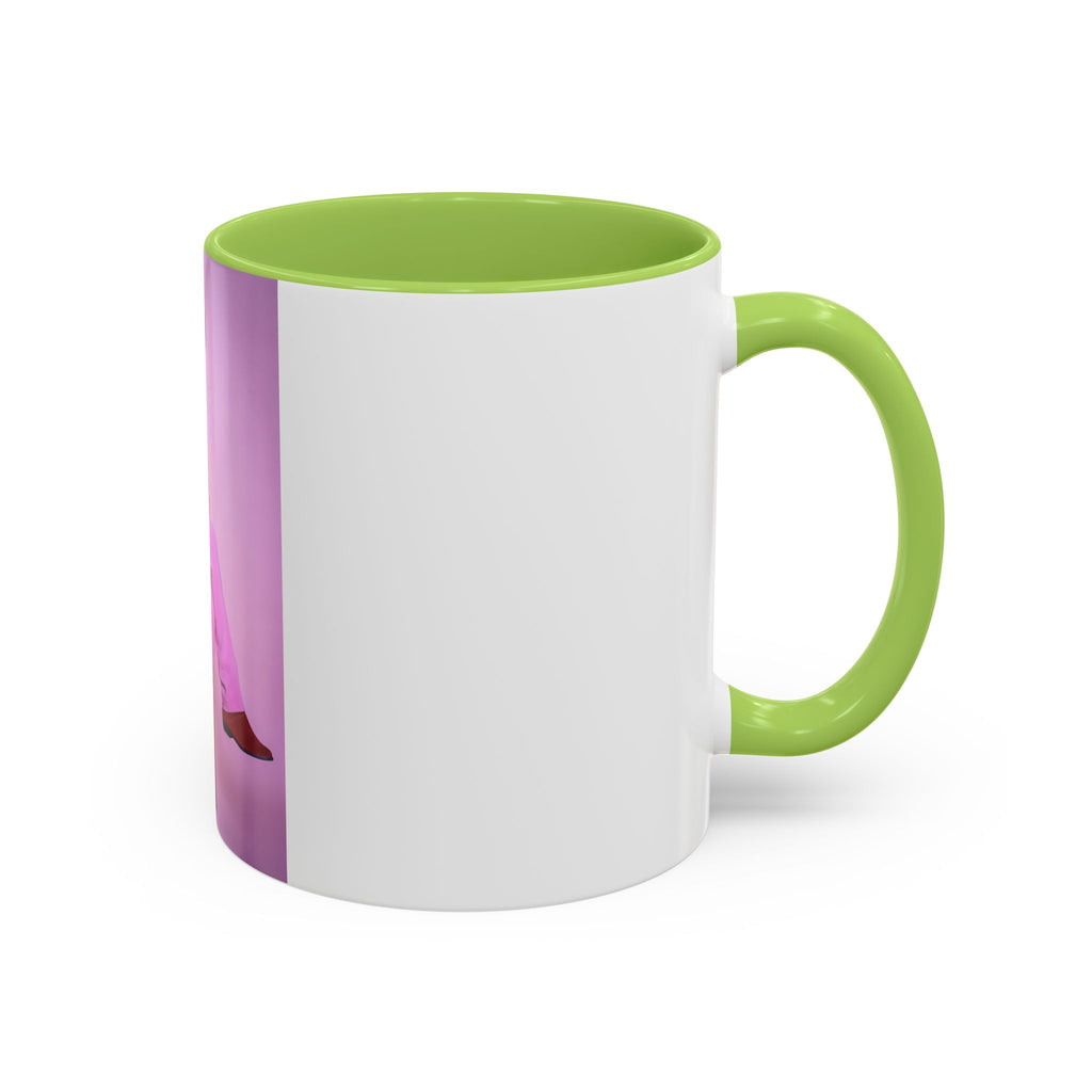 Vintage Blanche Golden Girls Inspired Portrait Accent Coffee Mug — Quirky Retro Kitchen Gift
