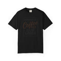 Coffee & Cue Lines T-Shirt — "Powered by Coffee & Cue Lines"
