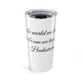 Hadestown Lyric 20oz Tumbler — Script Quote Travel Cup
