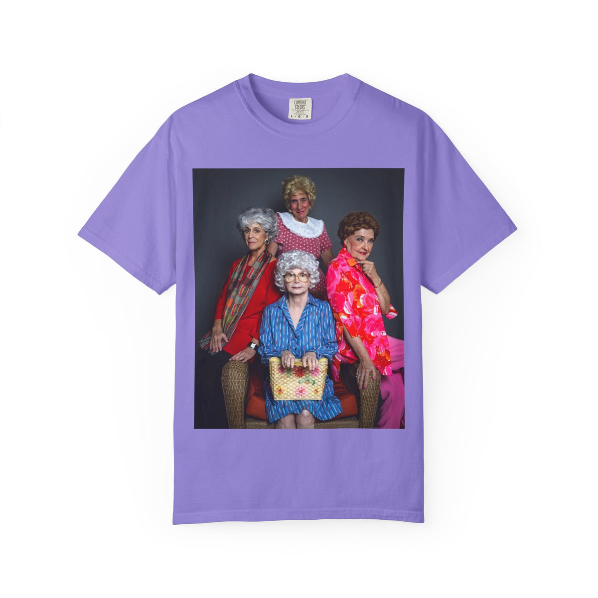 Golden Girls Inspired Photo T‑Shirt — Vintage TV Comedy Tee