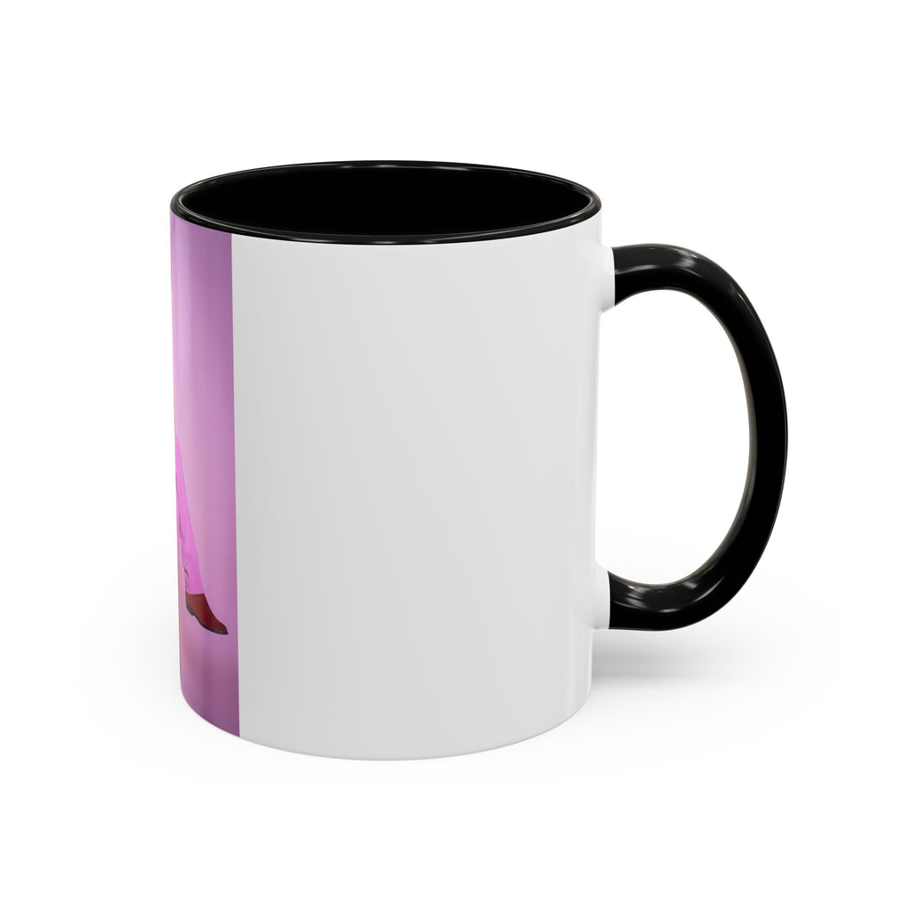 Vintage Blanche Golden Girls Inspired Portrait Accent Coffee Mug — Quirky Retro Kitchen Gift