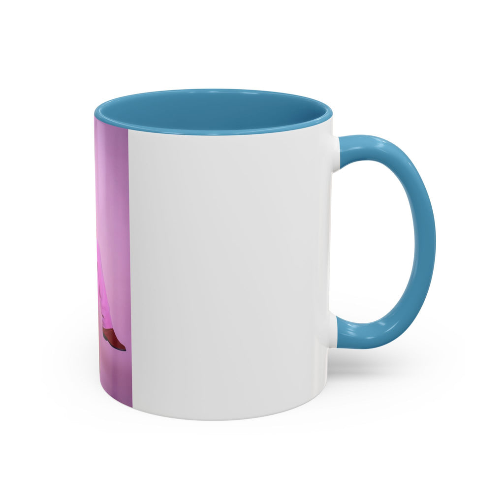 Vintage Blanche Golden Girls Inspired Portrait Accent Coffee Mug — Quirky Retro Kitchen Gift