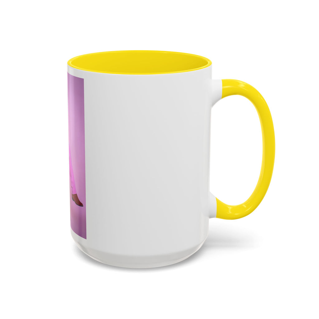 Vintage Blanche Golden Girls Inspired Portrait Accent Coffee Mug — Quirky Retro Kitchen Gift