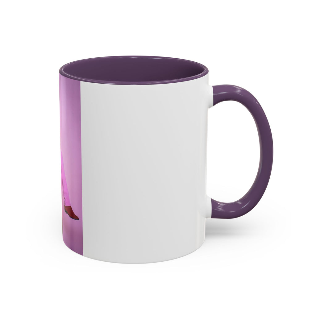 Vintage Blanche Golden Girls Inspired Portrait Accent Coffee Mug — Quirky Retro Kitchen Gift