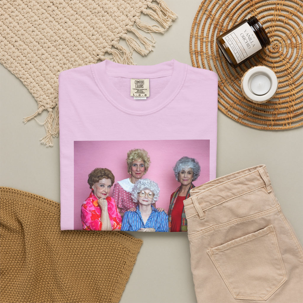 Golden Girls Inspired Photo T‑Shirt — Vintage TV Comedy Tee