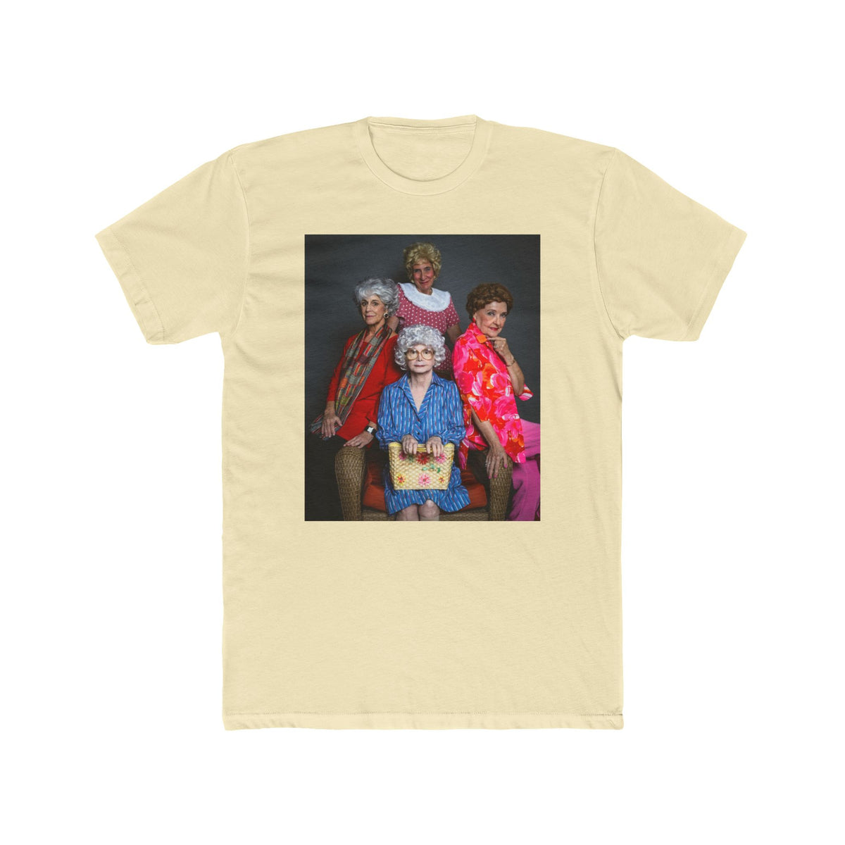 Golden Girls Inspired Retro Photo T‑Shirt — Vintage TV Comedy Cast Tee