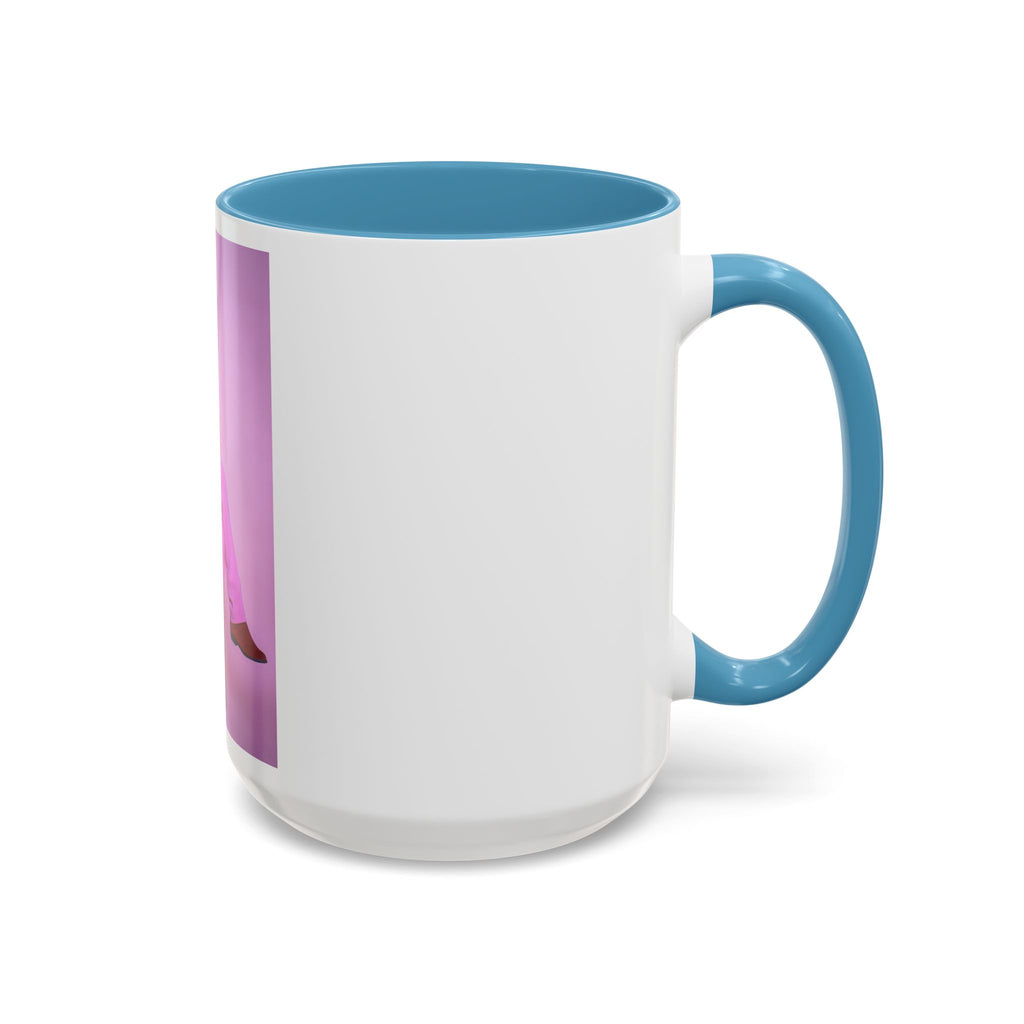 Vintage Blanche Golden Girls Inspired Portrait Accent Coffee Mug — Quirky Retro Kitchen Gift